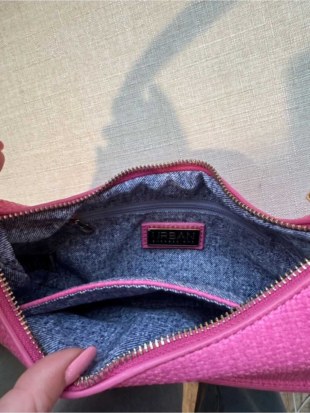 Pink Women's Shoulder Bag